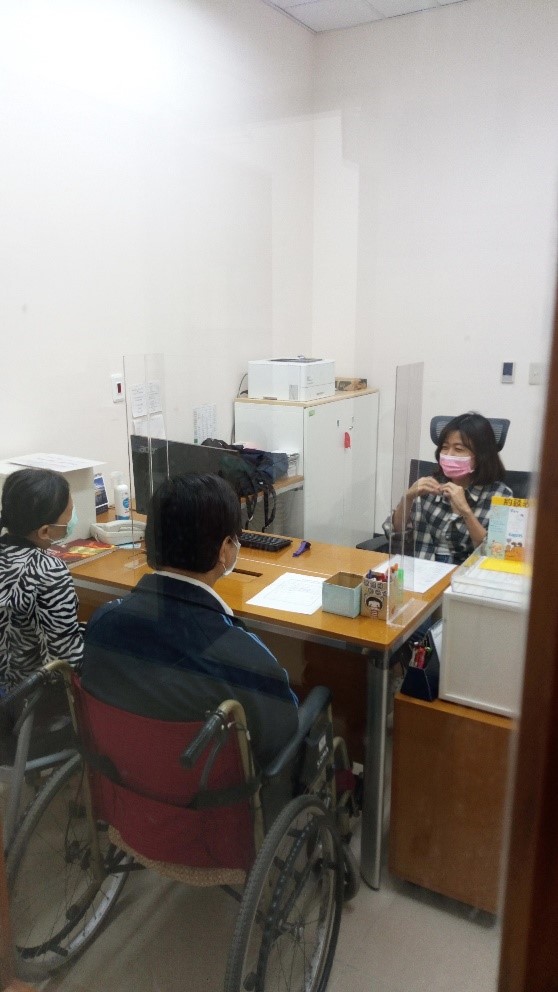 家庭暴力加害人駐點心理諮商現場照片