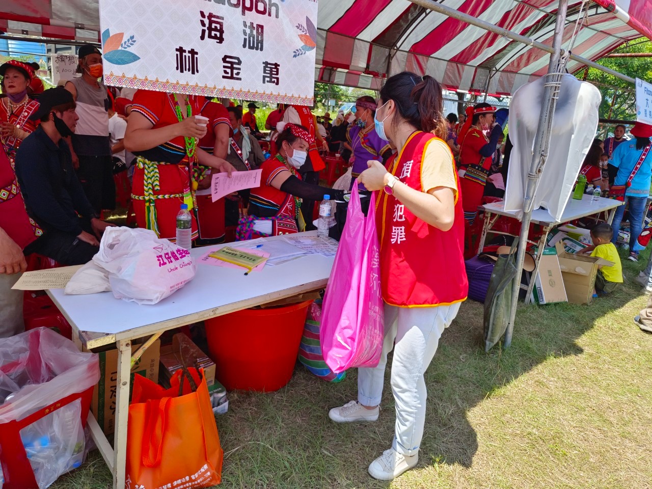 反賄宣導-蘆竹區原民豐年祭_活動現場